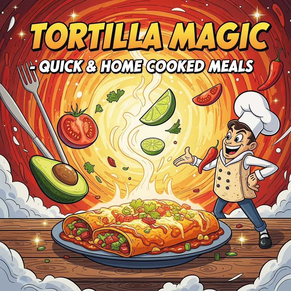 Tortilla Magic - Quick Home Cooked Meal